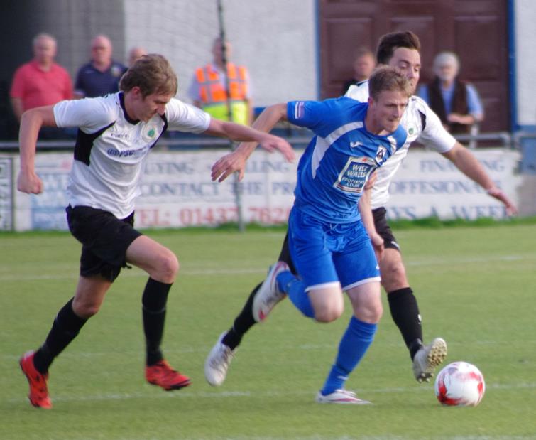 Rhys Dalling scored the winner and Ashley Bevan opened the scoring with a powerful header